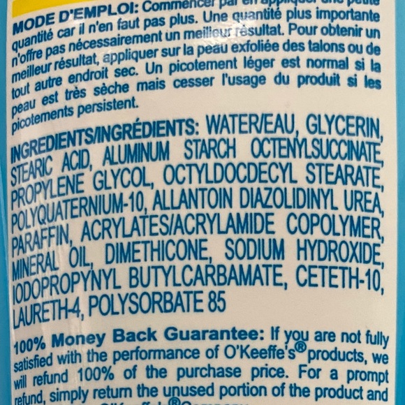 🆓FREE ADD-ON to BUNDLES OVER $50🆓 O’Keeffe’s Healthy Feet Foot Cream - Picture 3 of 3